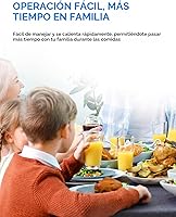 Vista 7 de Midea Olla a presión eléctrica 12 en 1, 8 cuartos, 12 preajustes, olla de cocción lenta programable multifuncional, olla arrocera, vaporera, sartén