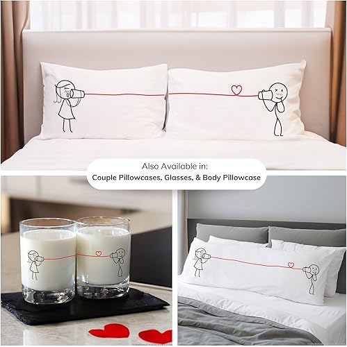 Miniatura 6 de BOLDLOFT - Tazas de café para él y ella regalo para novia regalo de esposa tazas para pareja para él y ella regalo de San Valentín para ella