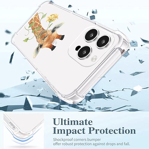 Vista 478 de Roemary Funda púrpura para iPhone 14 Pro Max con diseño de caballo azul, patrón de acuarela con protector de pantalla