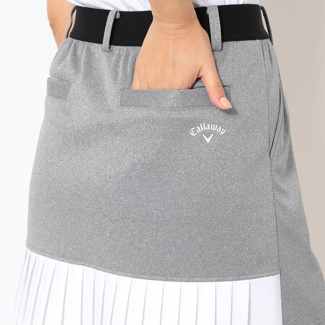 キャロウェイゴルフ Callaway Golf スカート 裾プリーツ スウェットスカート レディス