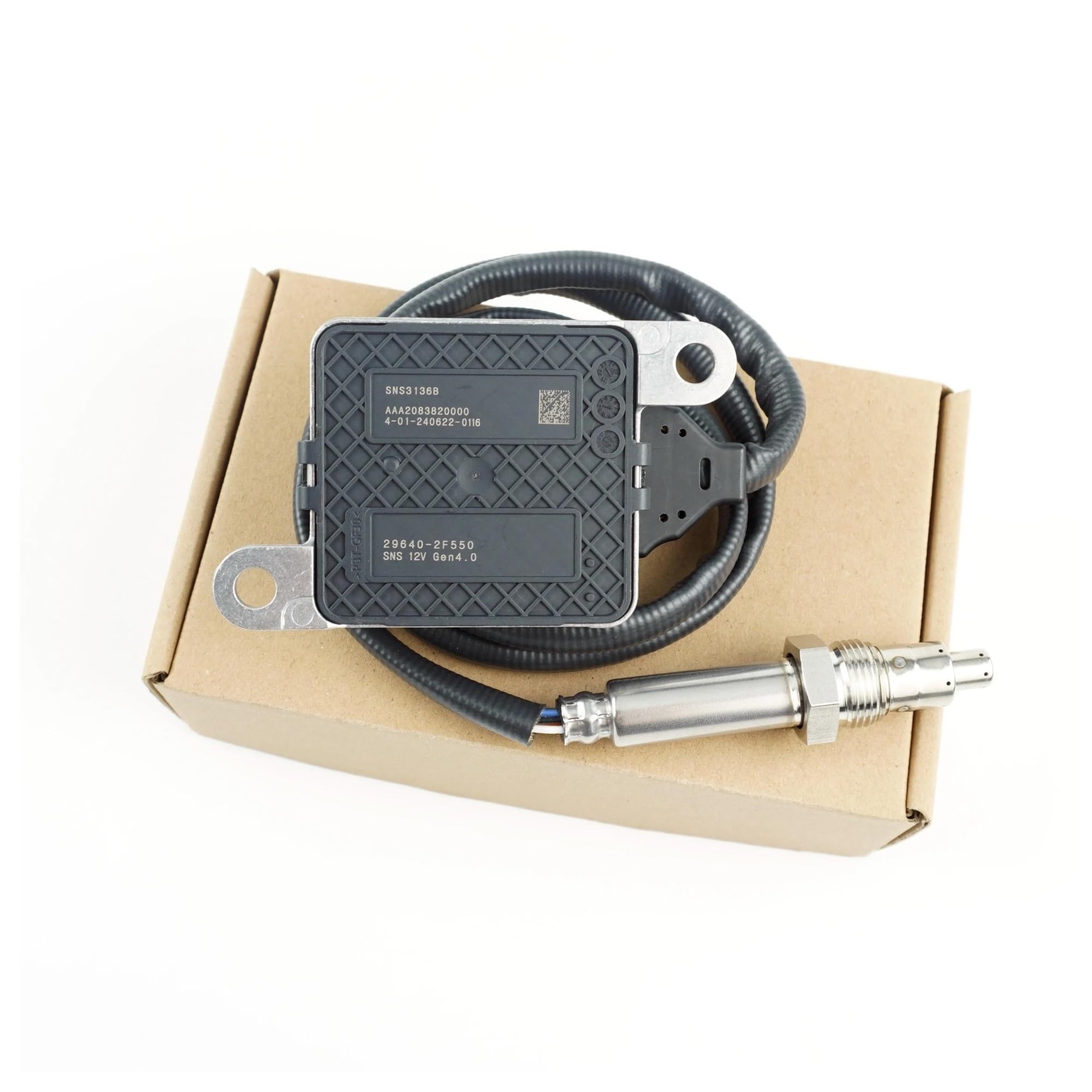 Sonda del Sensor Nox Sensor De Óxido De Nitrógeno (NOx) 29640-2F550 Para Hyundai Para Staria 2021-2024 296402F550 SNS316B AAA2083820000 Sensor Óxido Nitrógeno