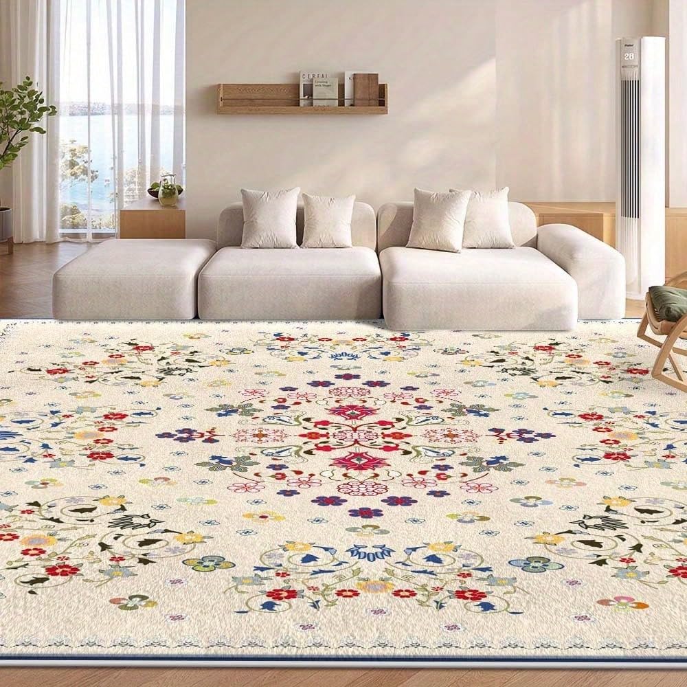Tapis de salle à manger lavable pour simplifier la vie de famille