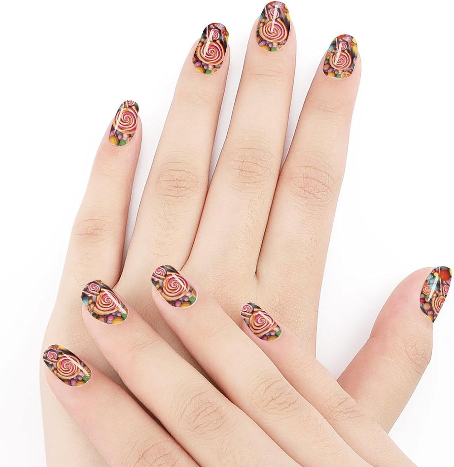 Nail Strips Bundle Full Wrap Long Lasting Nail Polish Strips Easy Application and Removal Salon Quality Self Adhesive Art Stickers for Women Gifts