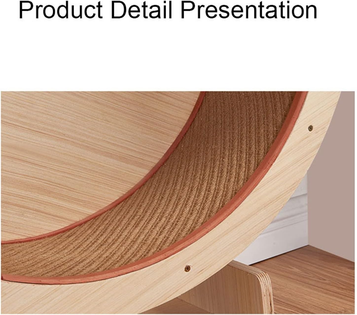 MALKOY Marco de escalada para gatos caminadora de madera para mascotas