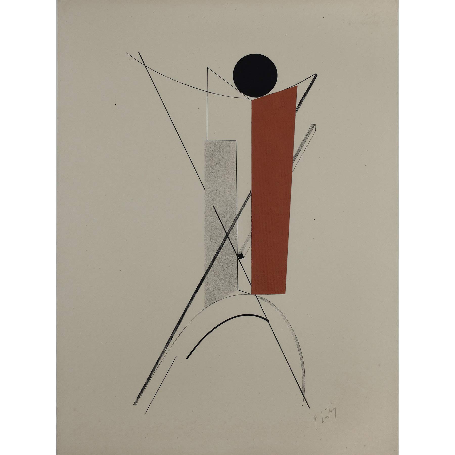 PAINTING LAZAR EL LISSITZKY KESTNERMAPPE PROUN ROB LEVNIS ART PRINT HP2369