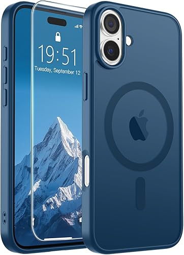 Miniatura 276 de SUPFINE Funda magnética para iPhone SE 2022 (3ª)/2020 (2ª), iPhone 8 (compatible con MagSafe) (protección contra caídas de grado militar), funda