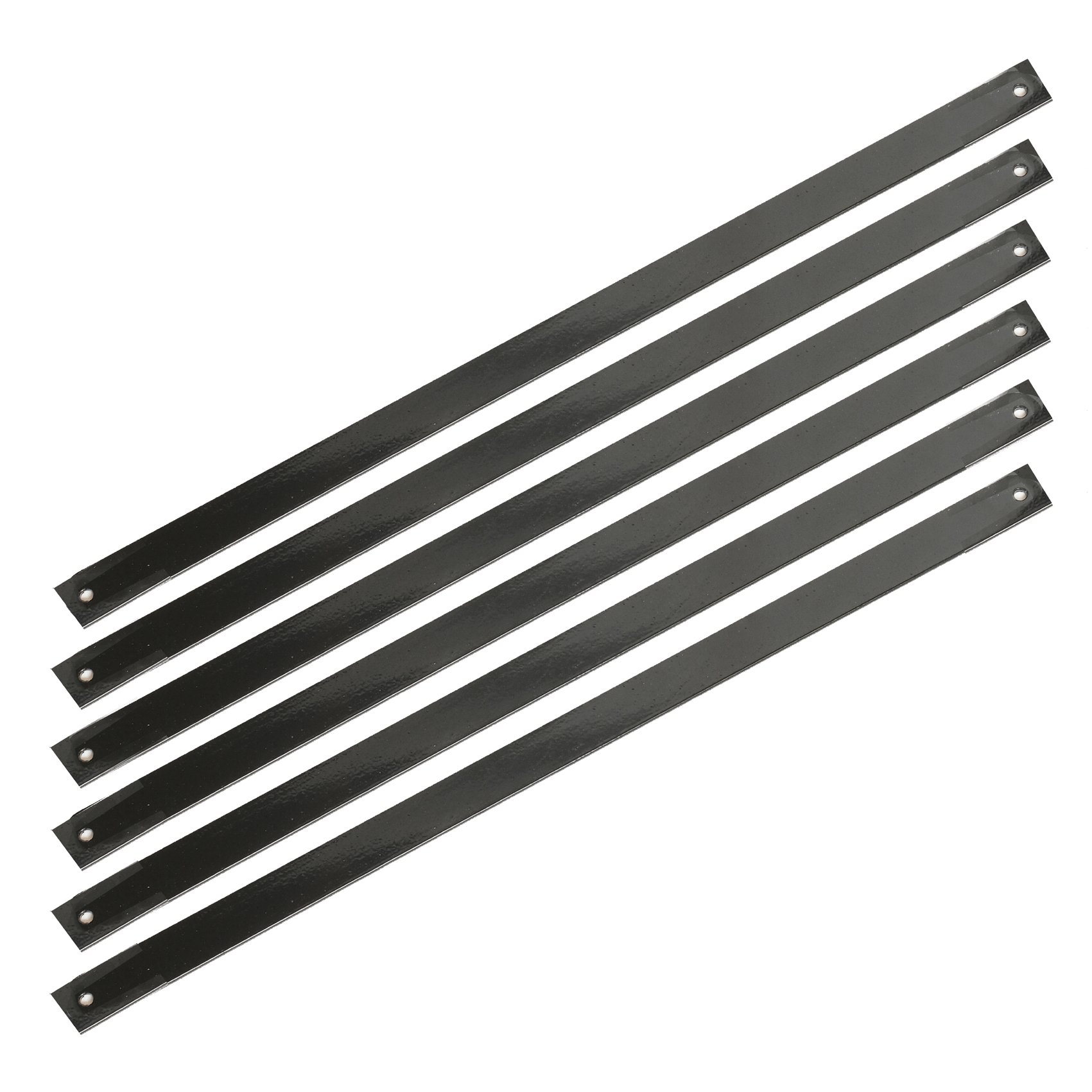 DIY Window Security Strips Pack of 6 Items (25mm x 600mm Black)
