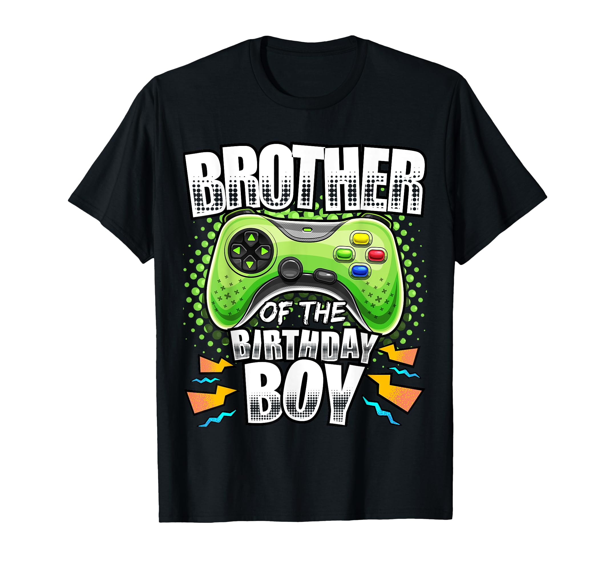 Brother of the Birthday Boy Matching Video Game Birthday T-Shirt