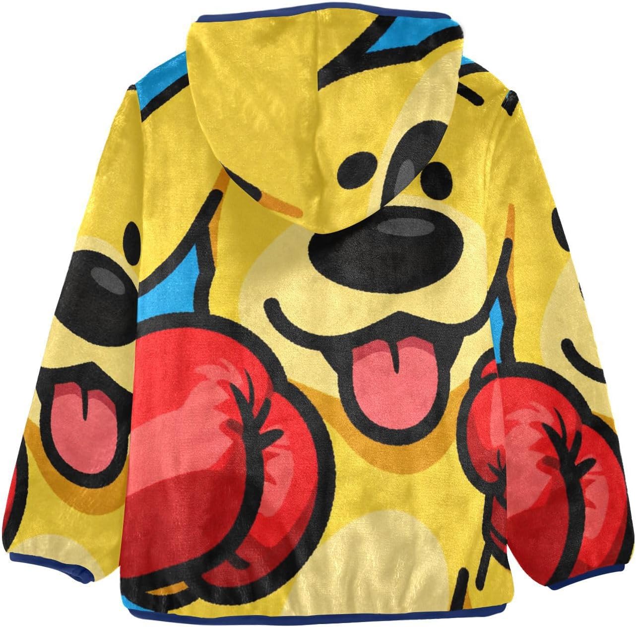 Boxing Yellow Dog Toddlers Winter Jackets Outerwear Jackets Navy Blue Baby Boys Clothes