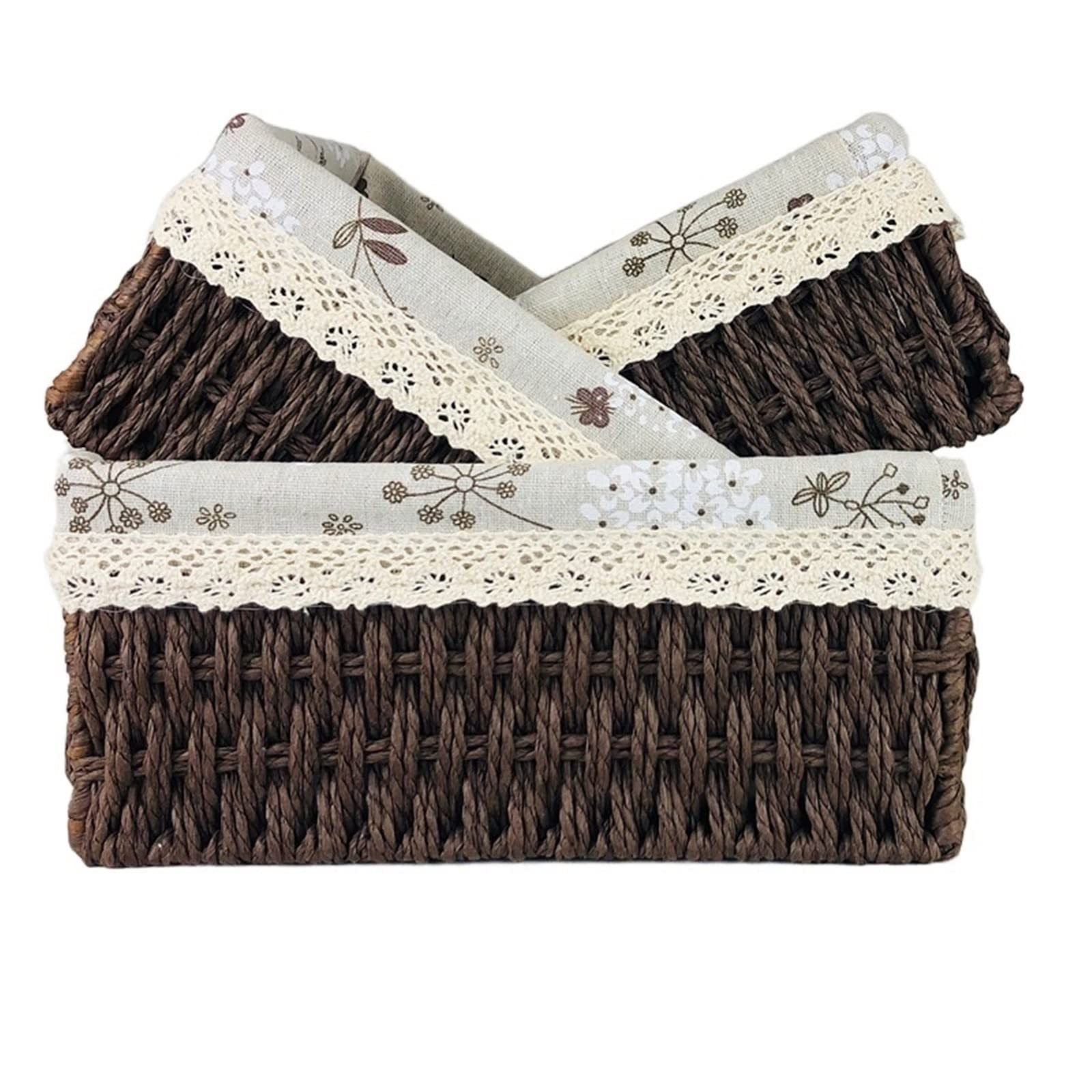2 confezioni di cestini per uova, cestini decorativi Vintage in