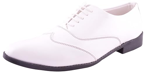 Giorgio Armani Men's White Oxford Shoes 