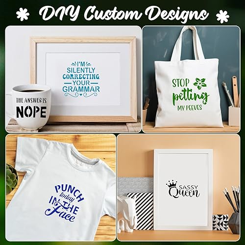 Miniatura 123 de 66 plantillas pequeñas para manualidades, plantillas reutilizables de 3 pulgadas para pintar sobre madera, plantillas de pintura para pared