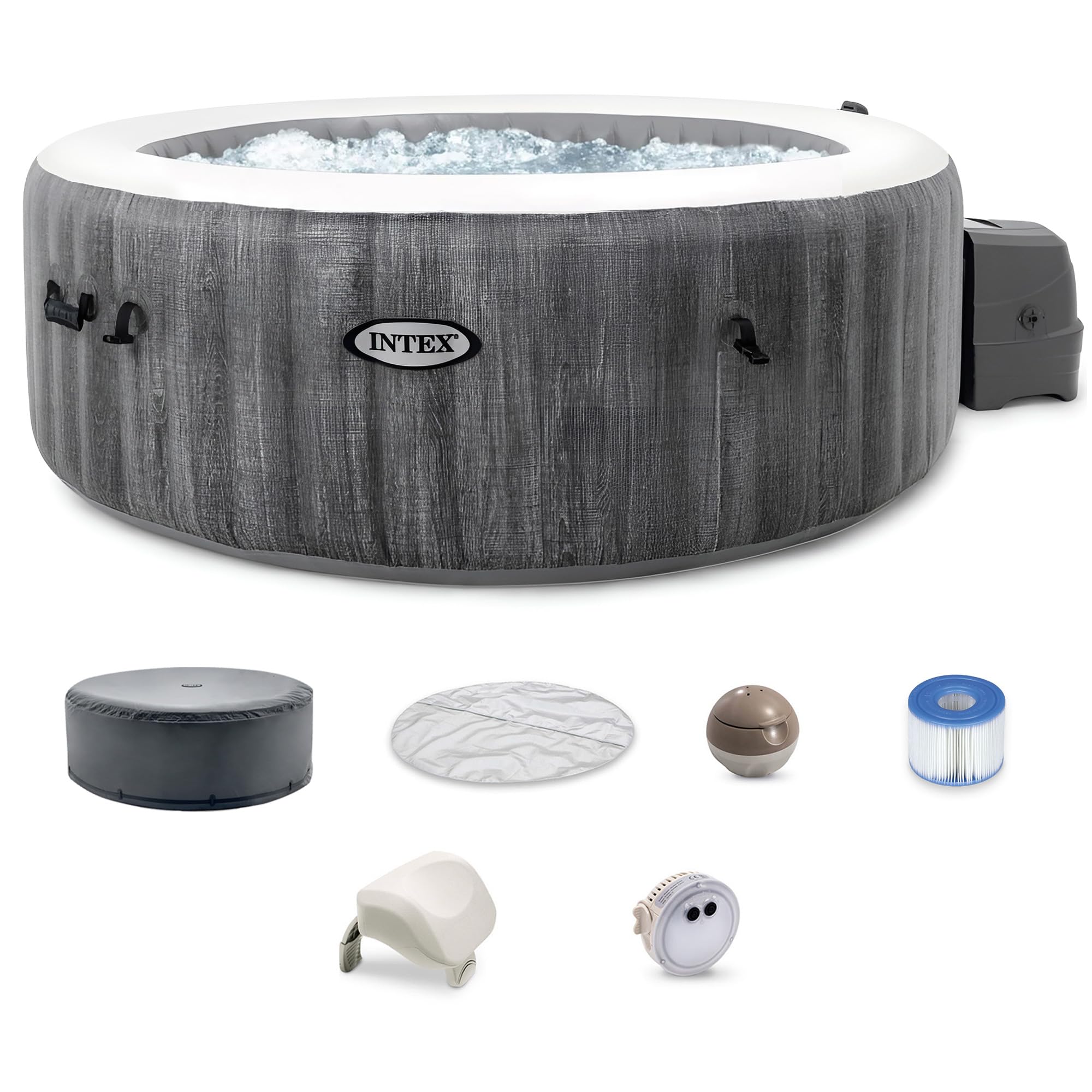 INTEX PureSpa Greywood Deluxe