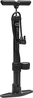 Bell Air Glide Floor Pump - 120 PSI High Pressure Thin Barrel Dual Schrader/Presta for Road MTB Cruiser Bikes
