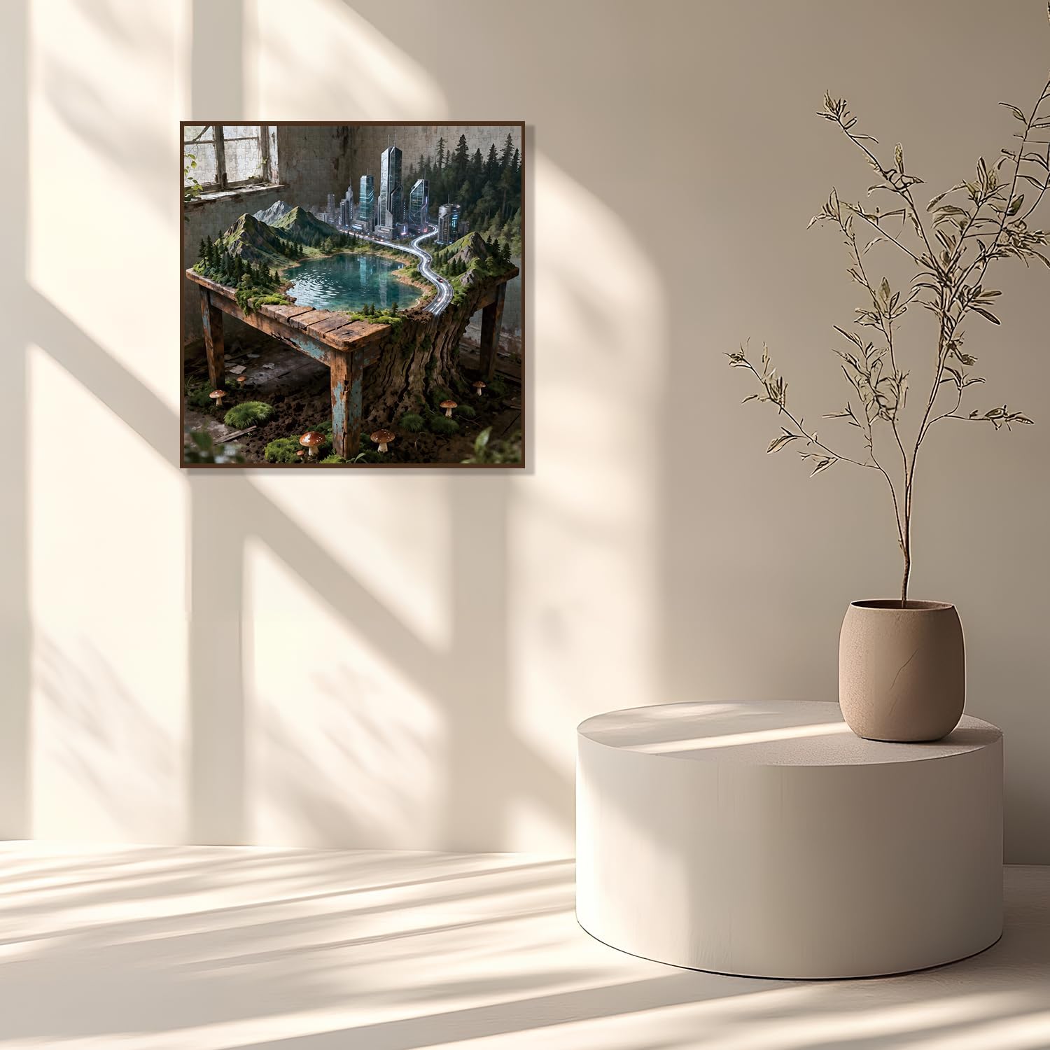 Jigsaw Puzzles 1024 Pieces for Adults - Challenging Fun Puzzles Stunning Art Wall Decor, Gift for Adult Puzzle Lovers, Creative Scenery Secret Realm Z0806