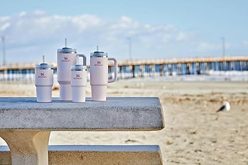 Miniatura 5 de STANLEY Quencher H2.0 FlowState - Vaso térmico de acero inoxidable con aislamiento al vacío, vaso con tapa y pajita para agua, té o café helado