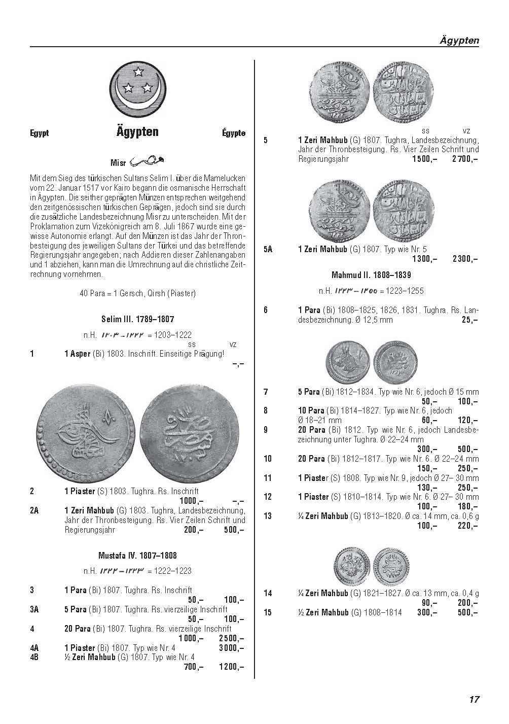 Weltmünzkatalog 19. Jahrhundert 1801 – 1900