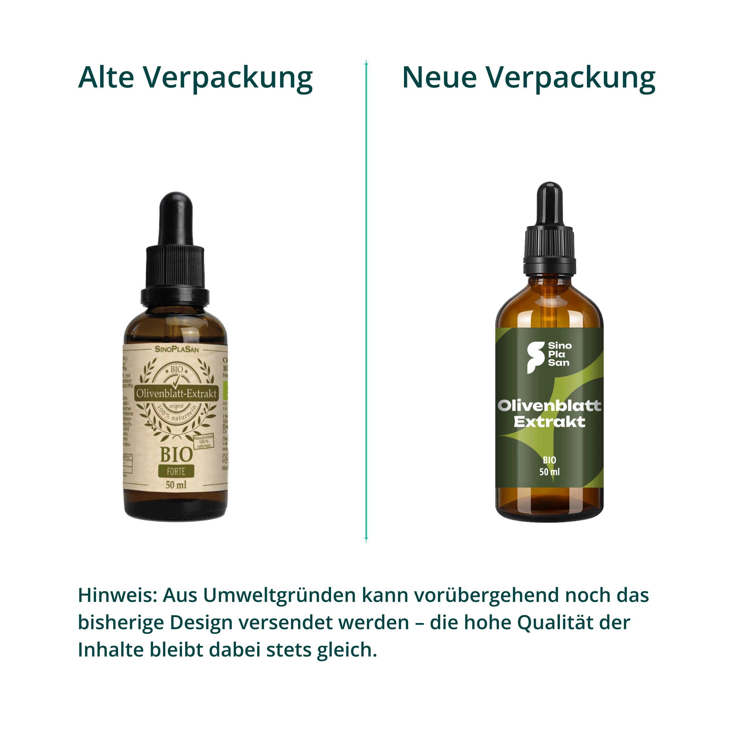 Bio Olivenblattextrakt FORTE 50 ml | 100% rein | ohne Zusätze | 10% Oleuropein | vegan | laborgeprüft | hoch dosiert