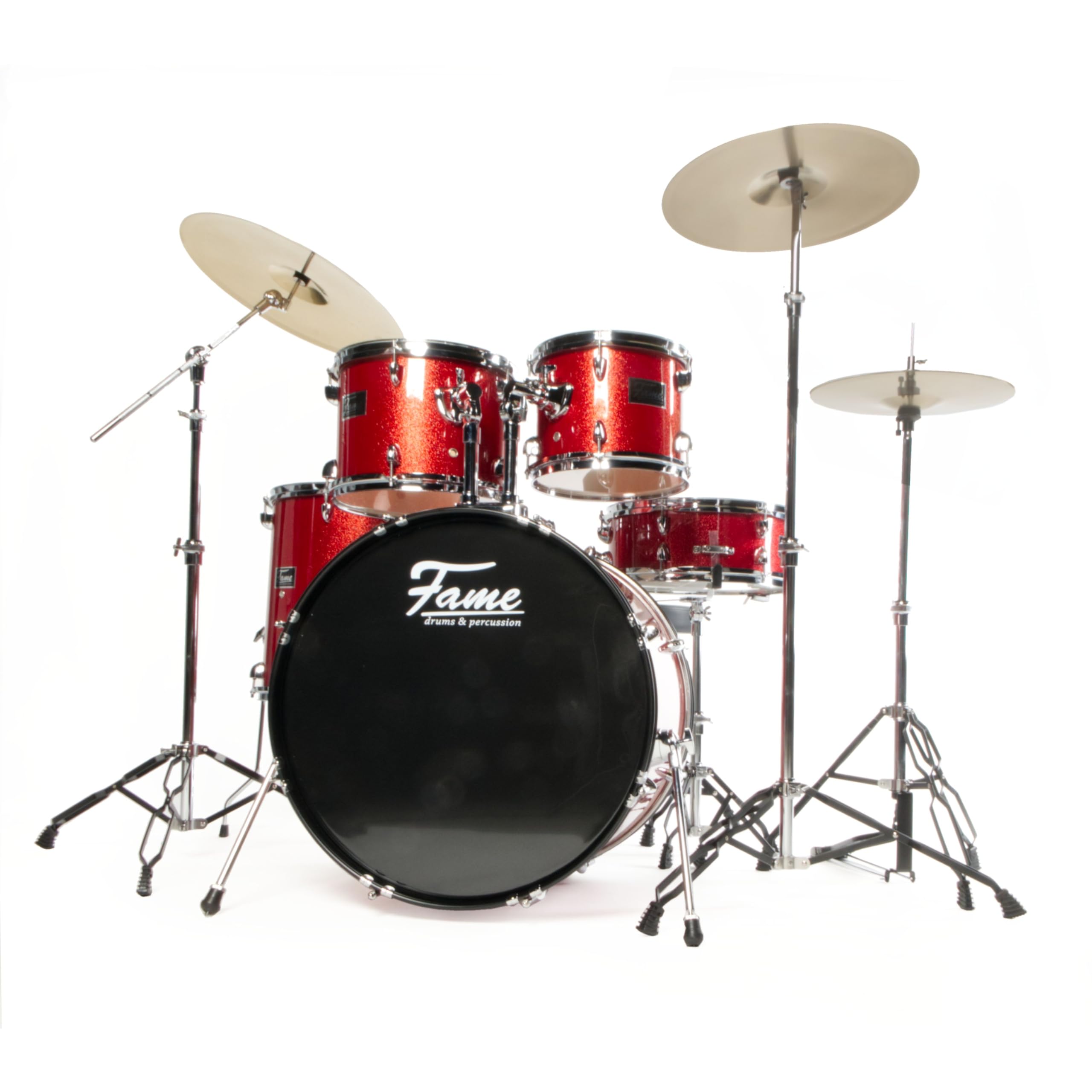 Fame FG20B-RD First Gig Studio Set Red Sparkle - Batteria set