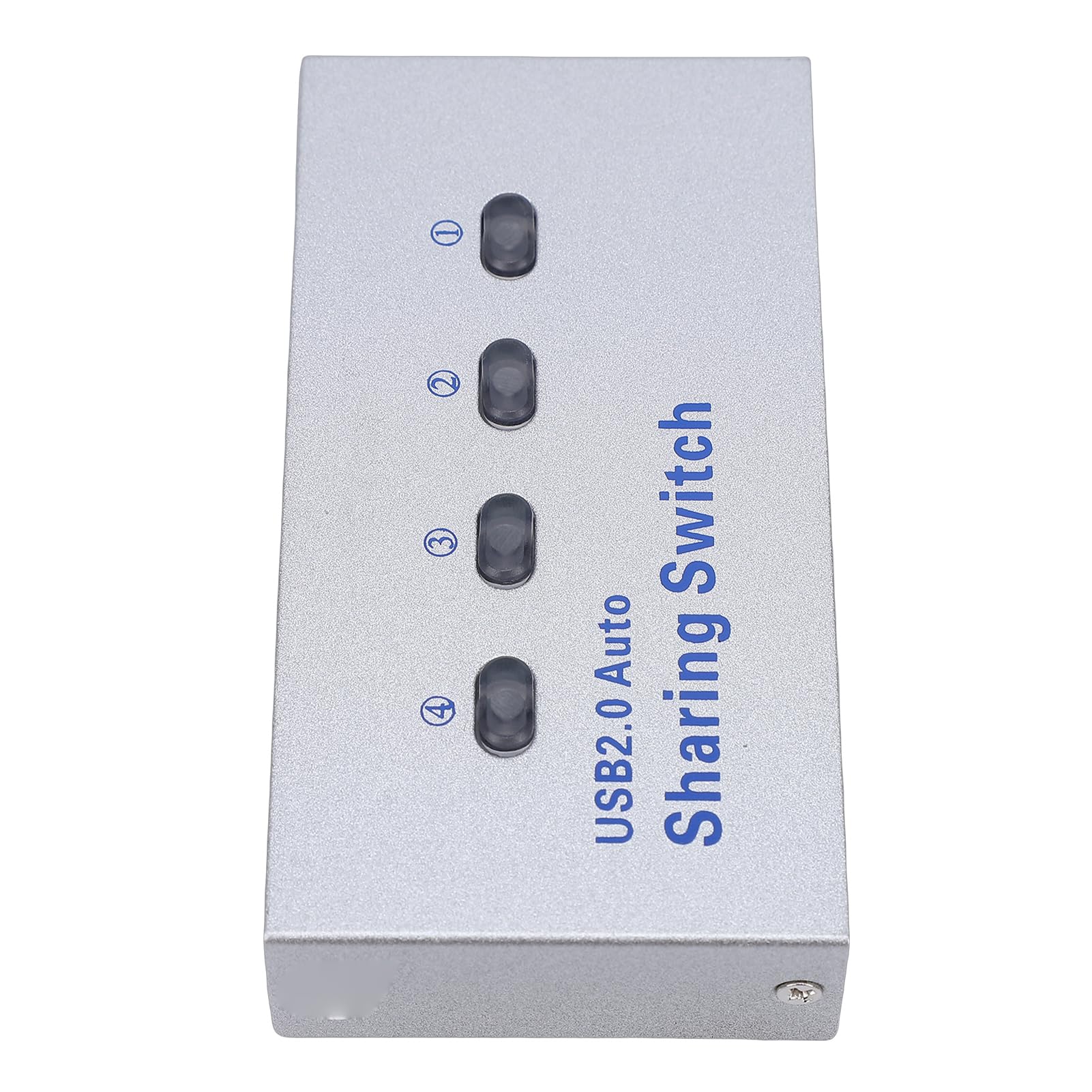 Annadue USB 2.0-Drucker-Sharing-Switch, 4 Computer Teilen Sich 1 Drucker-Switcher, Automatische Plug-and-Play-Umschaltung, Hochgeschwindigkeits-Datenübertragung für das