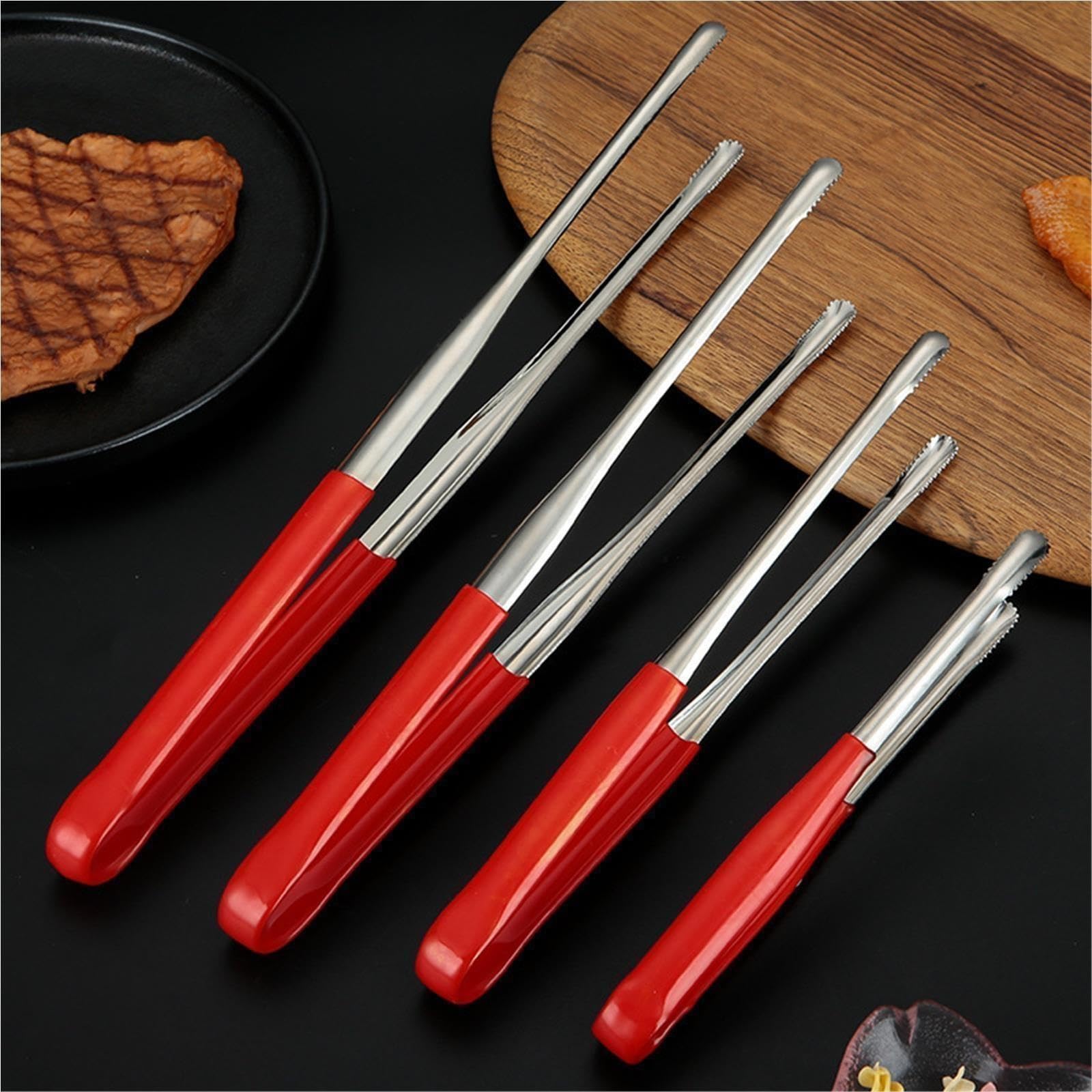 3 Pinzas for Barbacoa De Acero Inoxidable Para Cocinar
