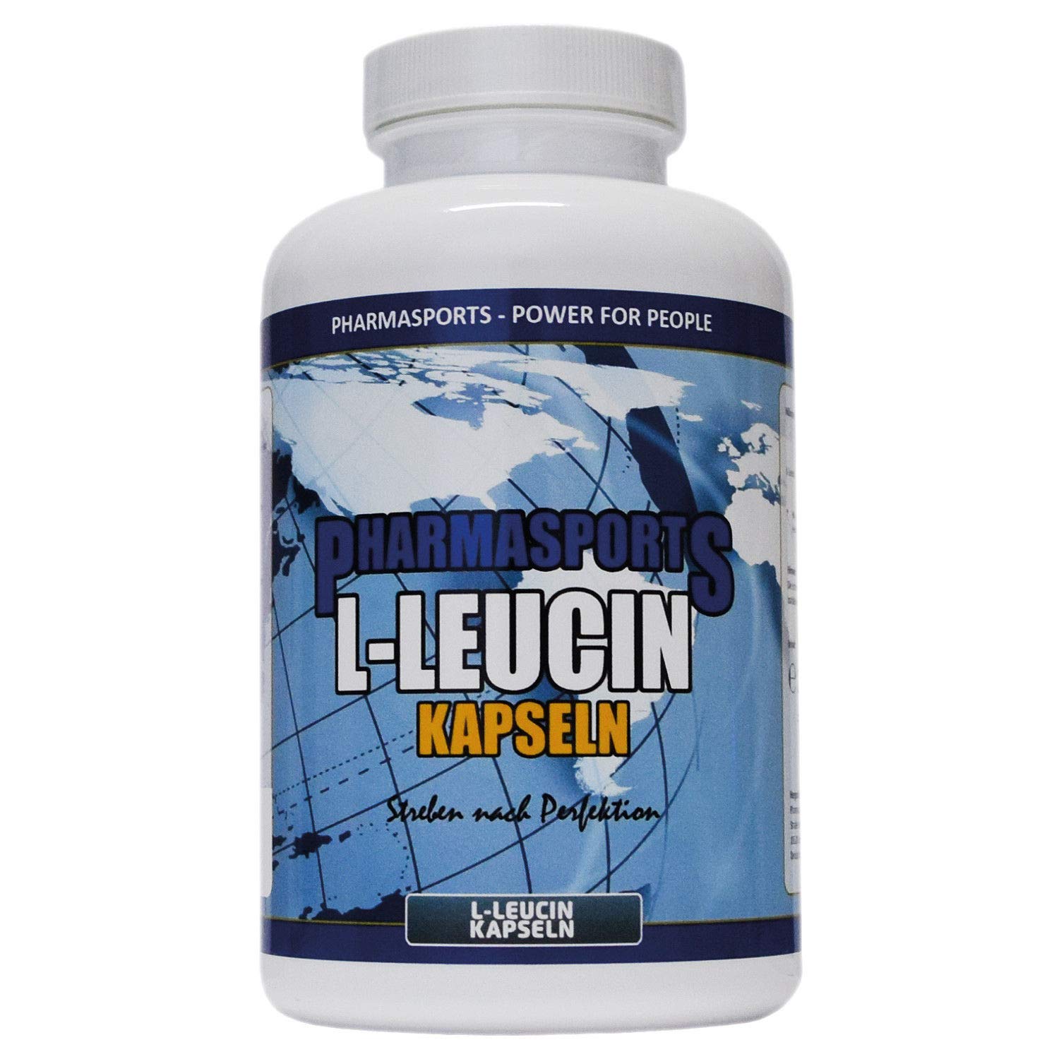 L-Leucin 3000 mg pro Dosis - 240 Kapseln - essenzielle Aminosäure