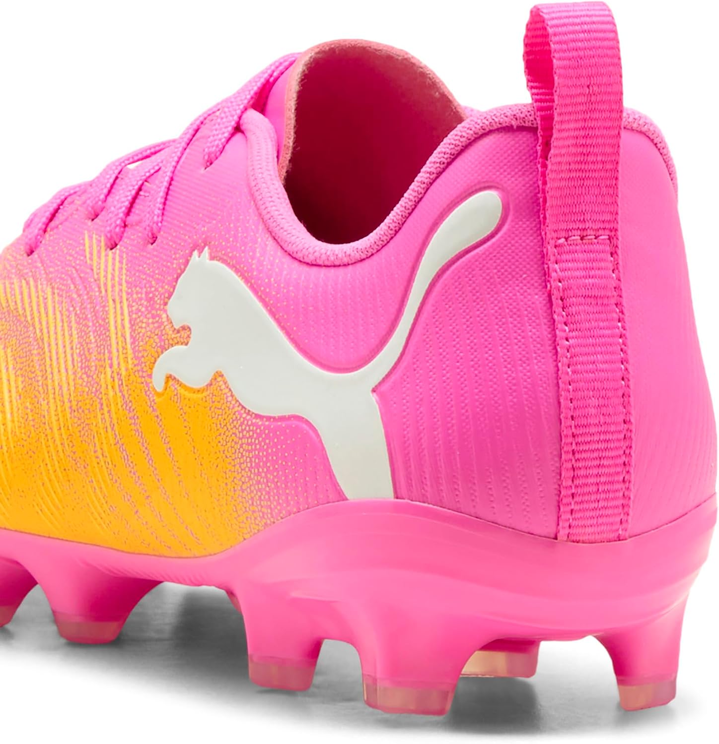 PUMA Kids Boys Future 9 Play FirmArtificial Ground Soccer Cleats - Red
