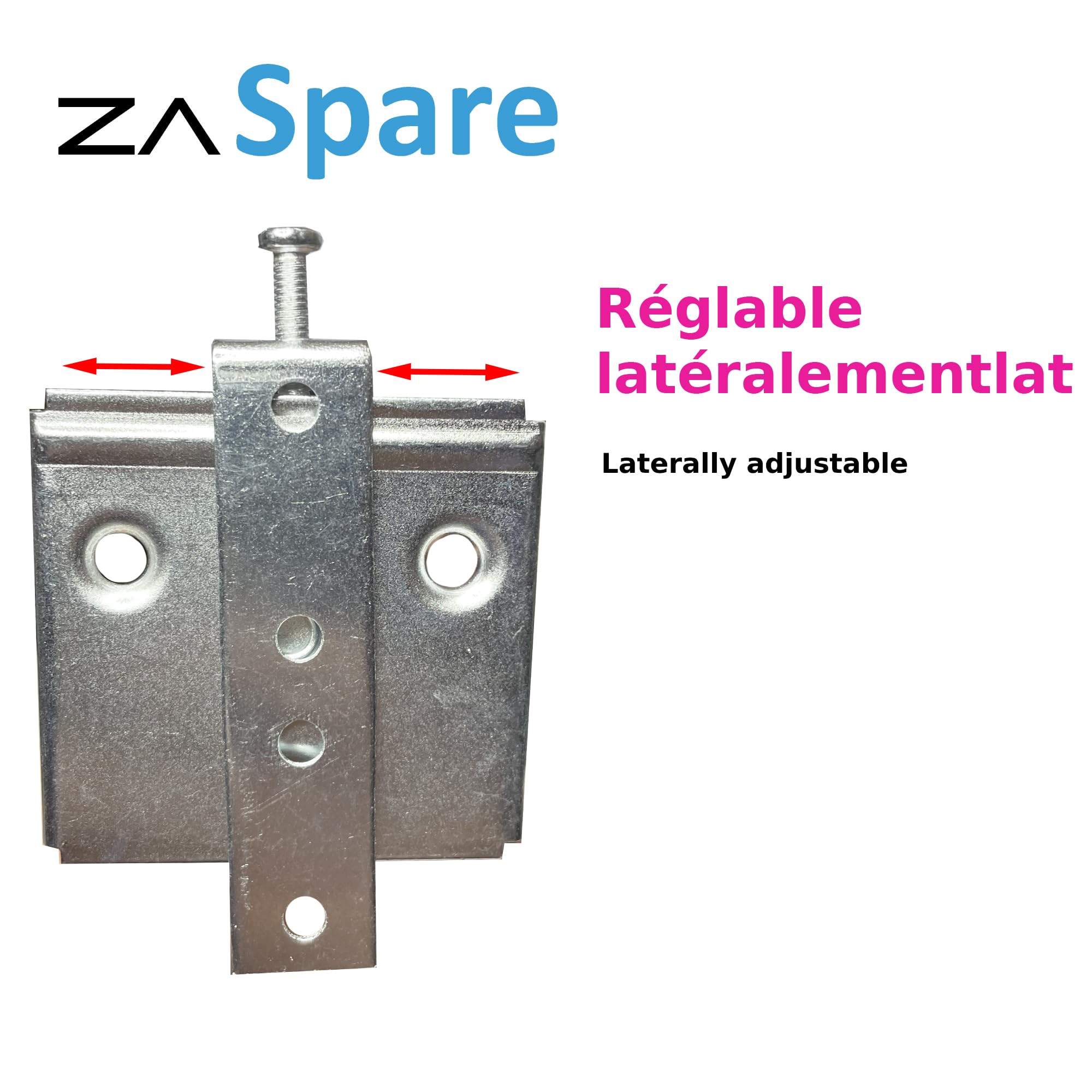 Supports De Montage Mural En Métal – 4 Pièces Pour Cadres, Miroirs, Tête De Lit – Fixation Invisible Et Solide