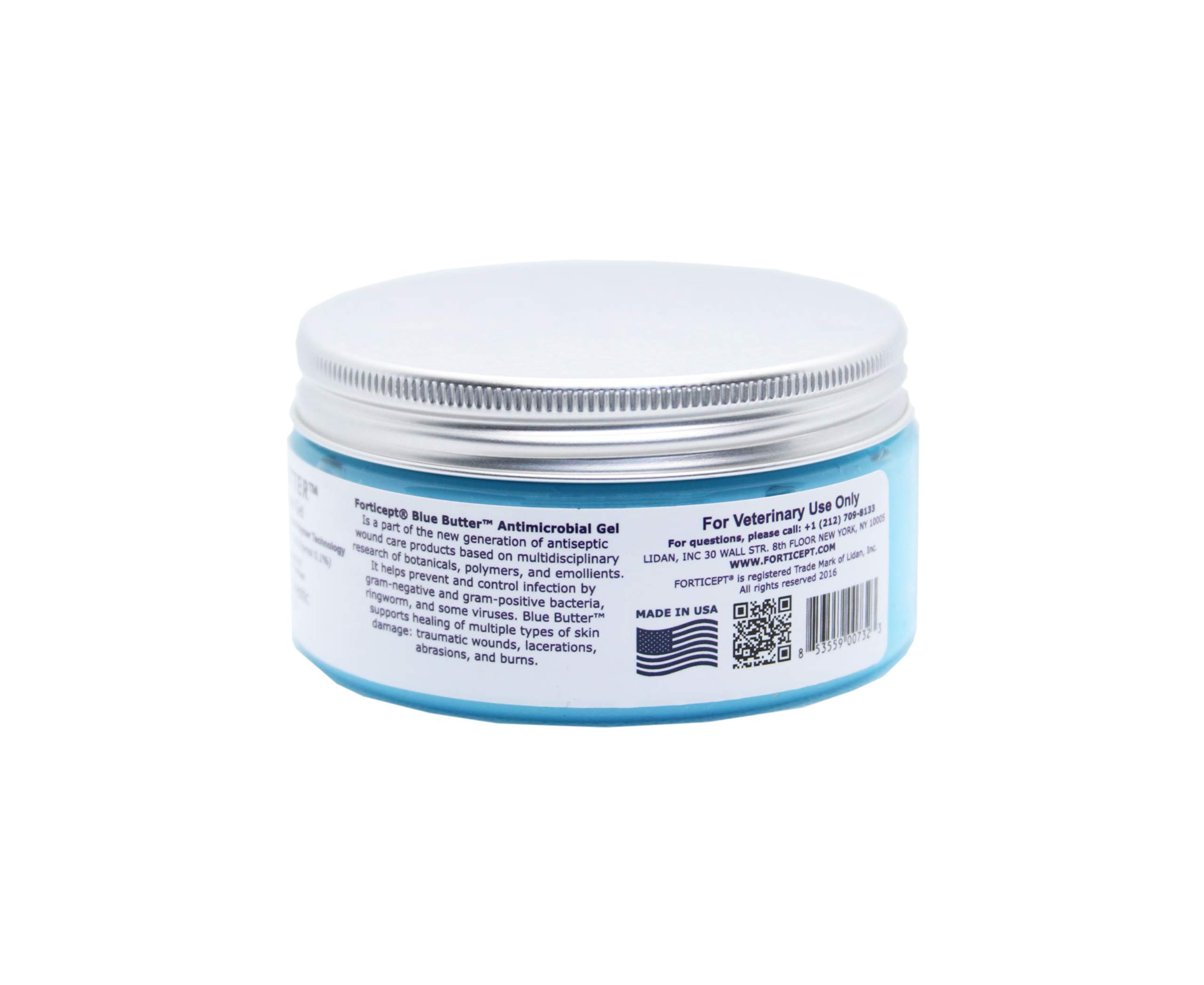 Forticept Blue Butter Antimicrobial Gel, Antiseptic Hydrogel Wound