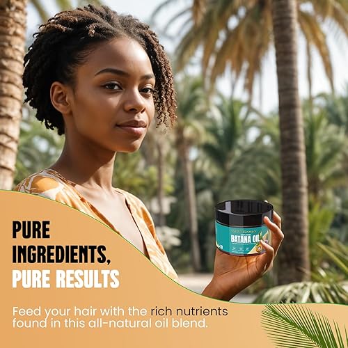 Miniatura 3 de Aceite de batana aprobado por el Dr. Sebi para el crecimiento del cabello, Vitamino Batana Aceite para el cabello orgánico de Honduras sin refinar