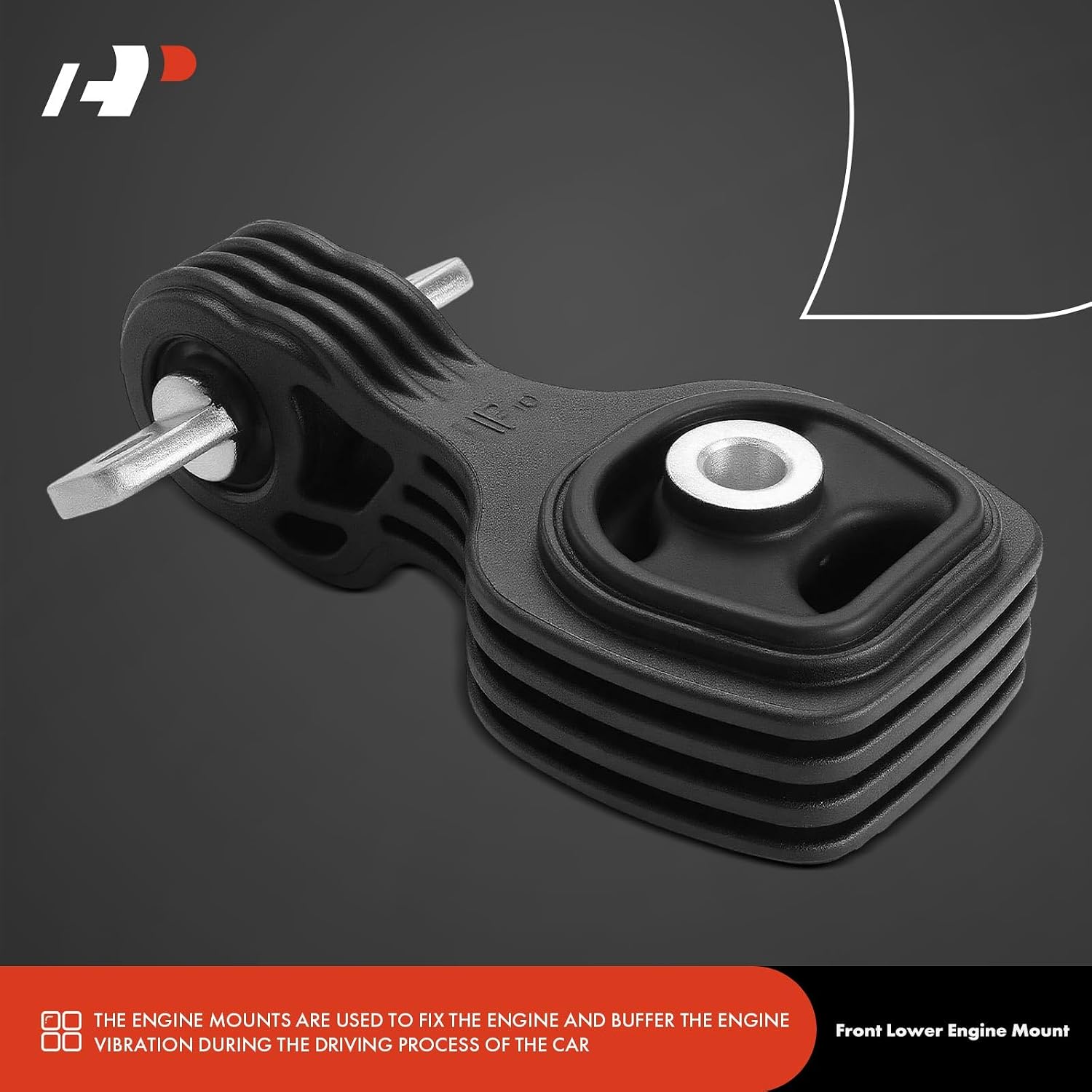 A-Premium Front Lower Torque Strut Mount Compatible with Honda CR-V CRV 2012 2013 2014 2015 2016