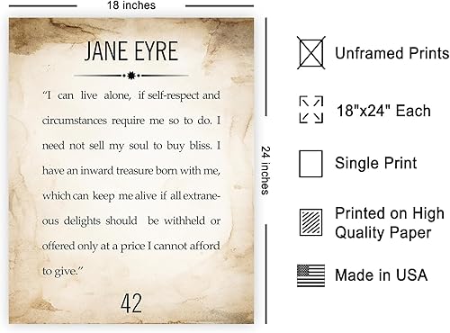 Miniatura 321 de Poster Master Póster de Robert Louis Stevenson - Impresión de The Good and the Evil - Arte de citas de recuperación - Regalo para él, ella -