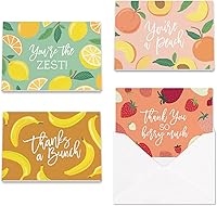 Vista 4 de Hortense B. Hewitt Tarjetas de agradecimiento surtidas, 4.87 x 3.5 pulgadas (tamaño plegado)