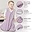 Yoofoss Baby Sleep Sack 12-18 Months TOG 2.5 Winter Baby Wearable Blanket, 100% Organic Cotton Toddler Sleeping Sack 2-Way Zipper Warm Quilted Sleep Sack