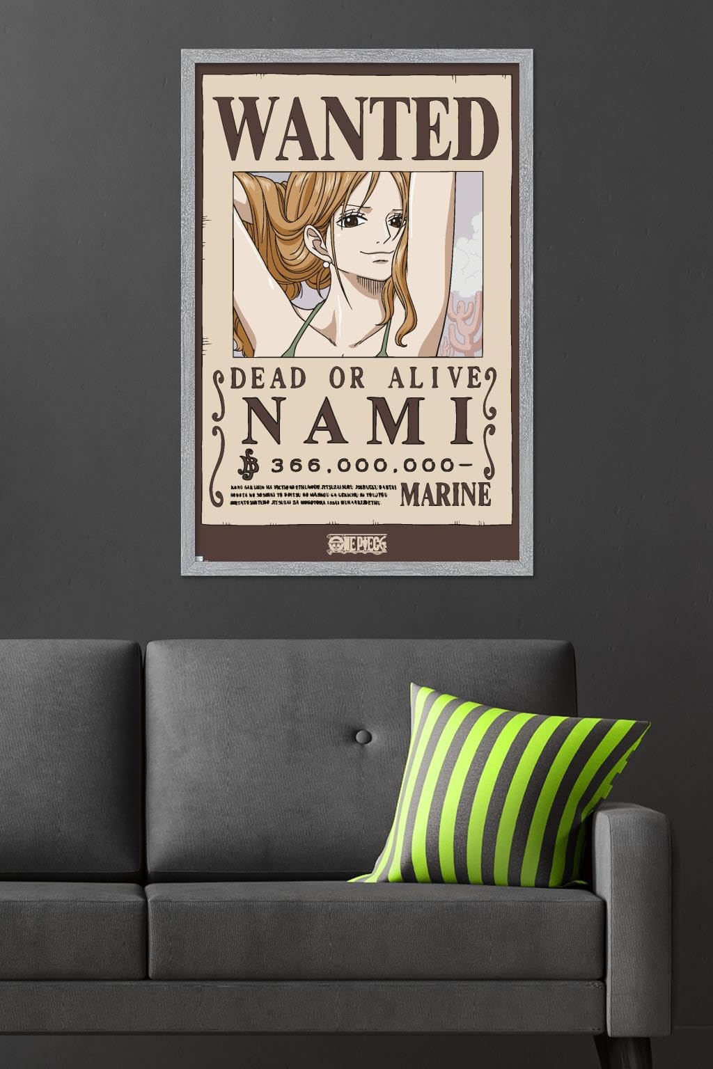 One Piece - Nami Wanted Poster Wall Poster, 34L