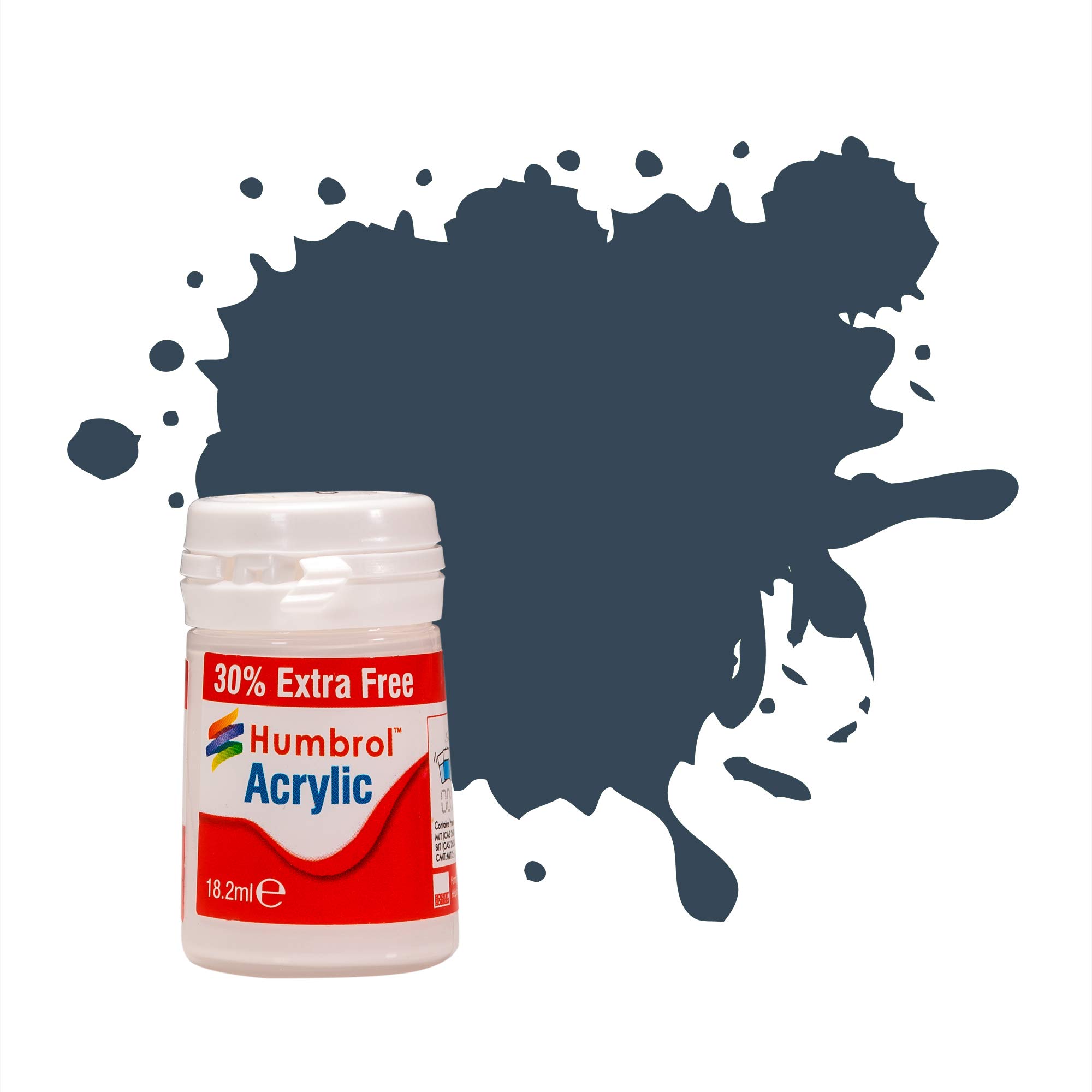 Humbrol 245 RLM 74 Graugrun Matt - 14ml Acrylic Paint - Plus 30%