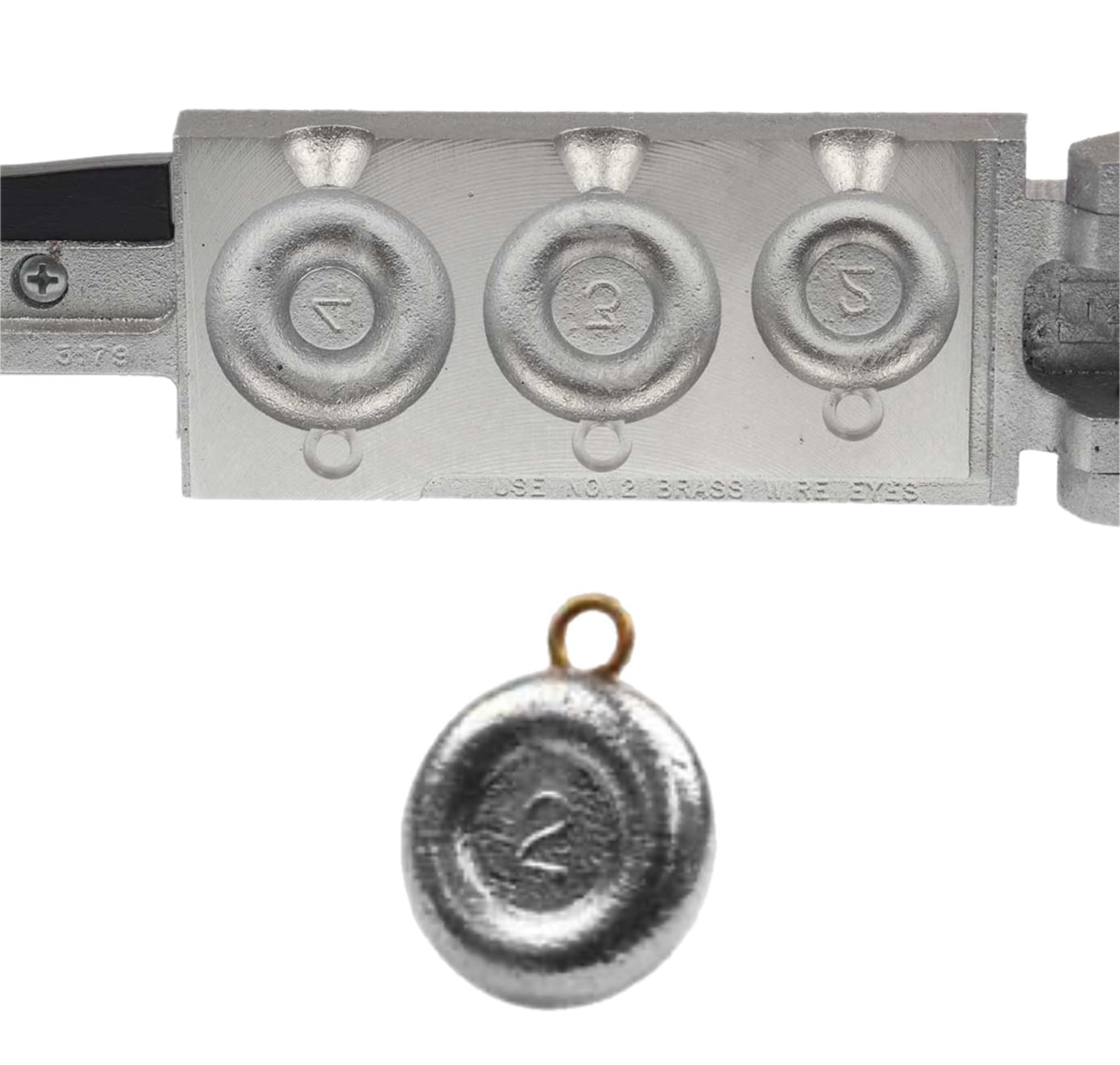 Do It River Sinker 2, 3, 4 oz. Do it Mold (3179) 2, 3, 4 Cavities 3 Total