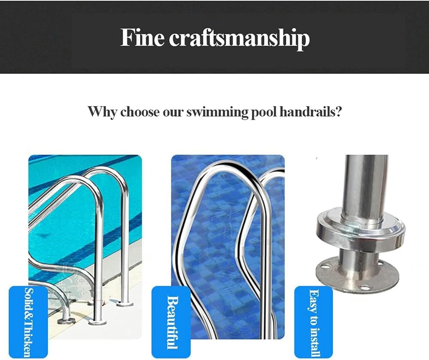 Pool Handrail,Swimming Safety Hand Rail Swimming Handrails, Handrails
