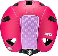 Cască de ciclism pentru copii Uvex OYO - Mov Berry Mat - 45-50 cm - Protecție laterală - Compatibilă cu lumină LED 6