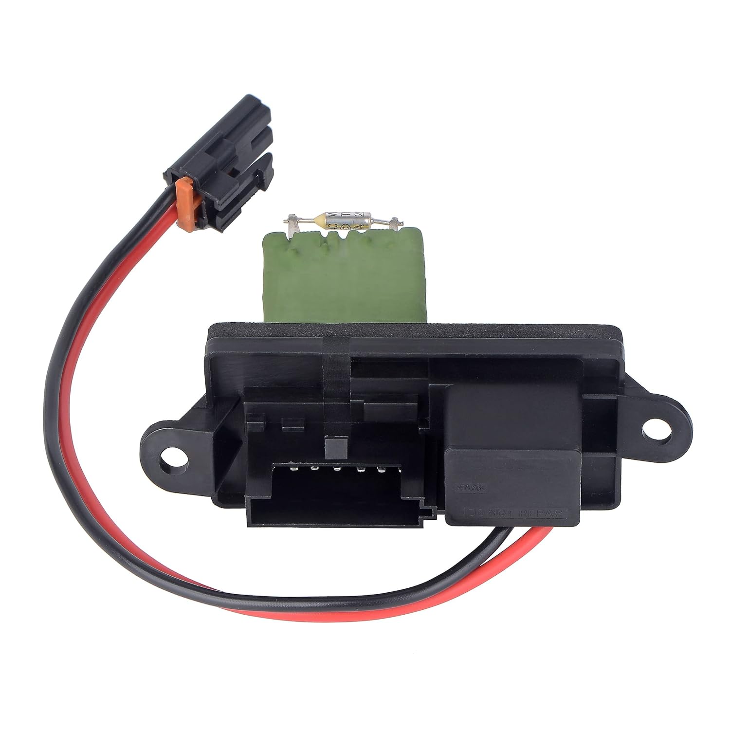 Jtron 22807122 HVAC Blower Motor Fan Resistor w/Wire Harness Replacement with 1999-2006 Chevy Silverado gmc Sierra 1500 2500 3500, 2000-2002 gmc Yukon Replaces# 973-004, 89018597, 22807122, ru371