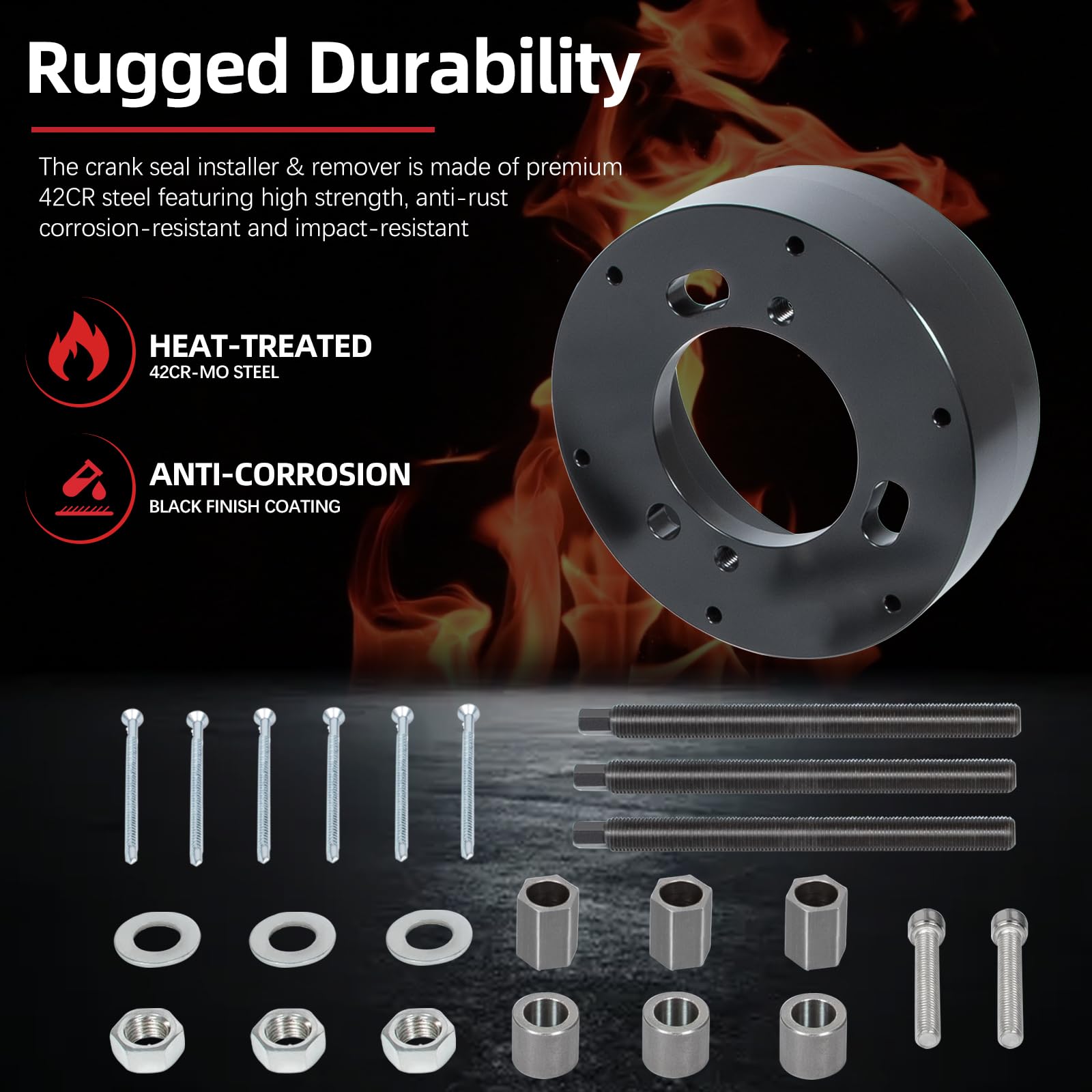 4918991 Crankshaft Front Seal & Wear Sleeve Remover Installer for