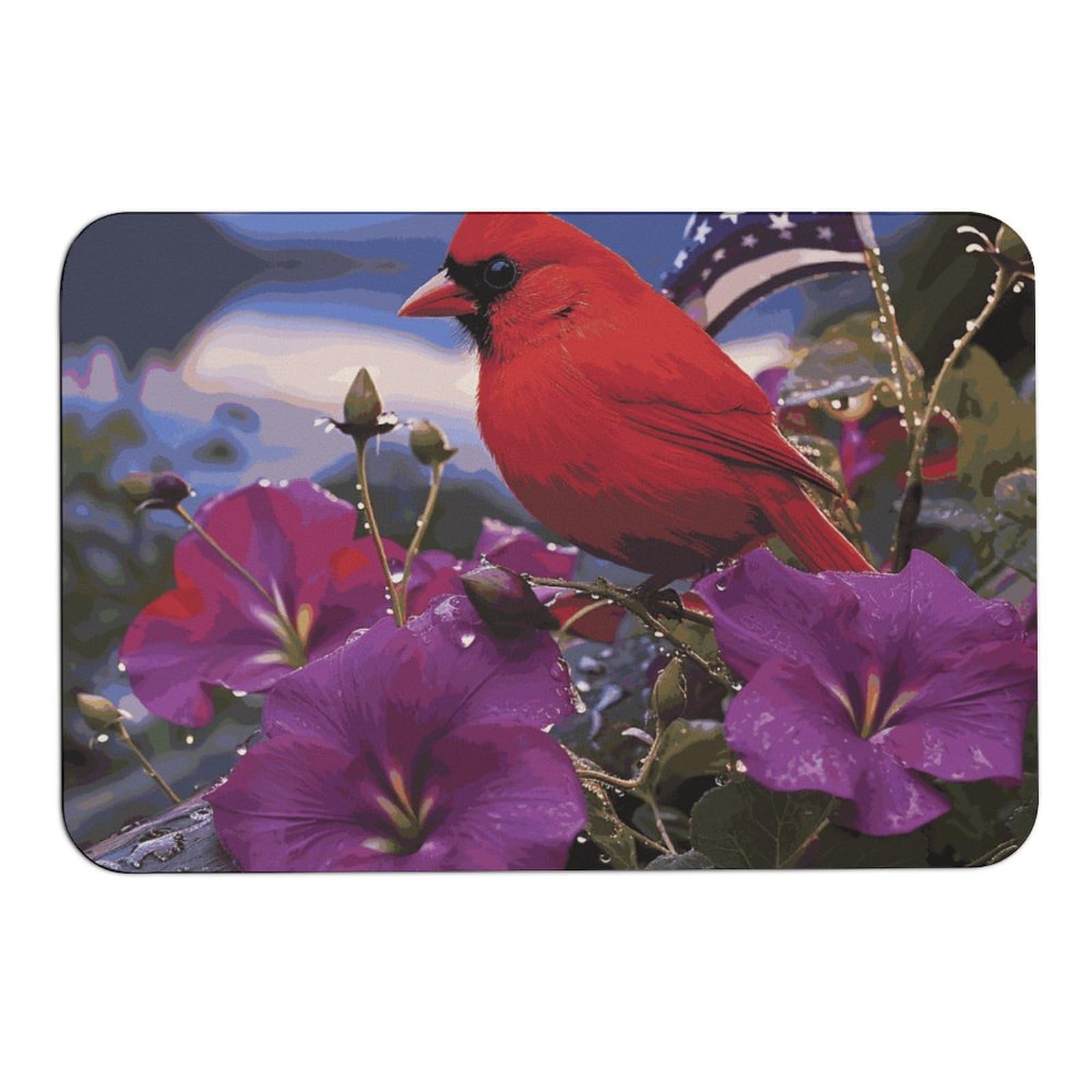 Tapis absorbant l'eau violet antidérapant pour garder vos sols toujours secs