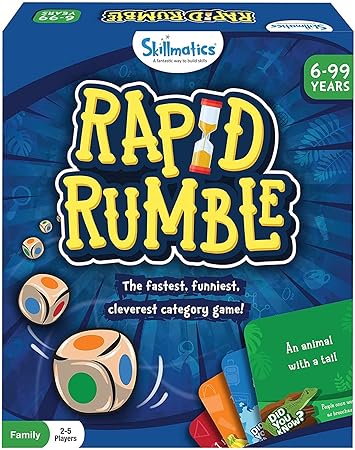 Buy Skillmatics Board Game Rapid Rumble Gifts For Ages 6 And Up Super Fun Family Game Educational Travel Friendly And Clever Category Game Online At Low Prices In India Amazon In