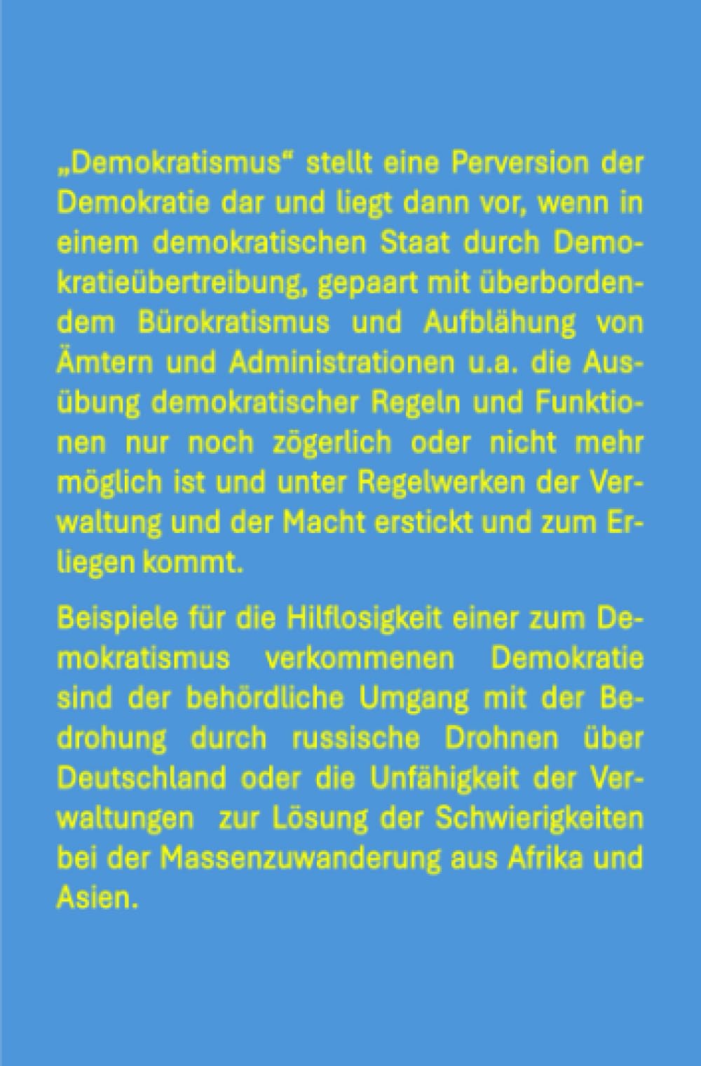 DEUTSCHLAND "schmiert ab": Der Absturz in den rot-grünen Verbotsstaat