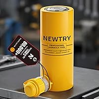 Vista 7 de NEWTRY Cilindro Hidráulico de 10 Toneladas Jack Largo de 4" de Carrera Porta Power Ram Jack Cilindro de Elevación Se Retrae Automáticamente
