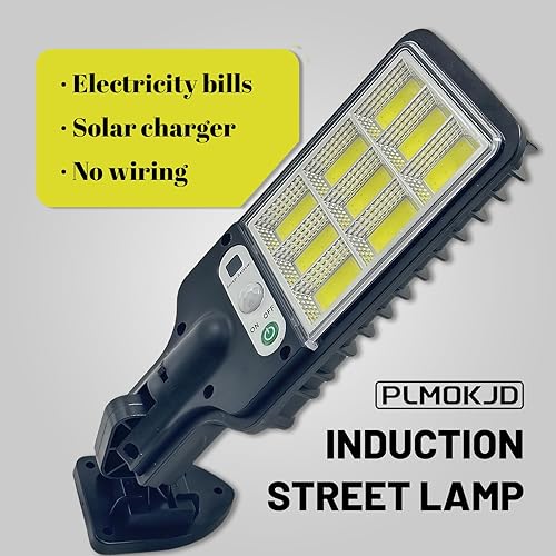 Miniatura 3 de Farolas solares para exteriores, luces solares para exteriores, gran angular, luces de inundación solares con sensor de movimiento, control remoto