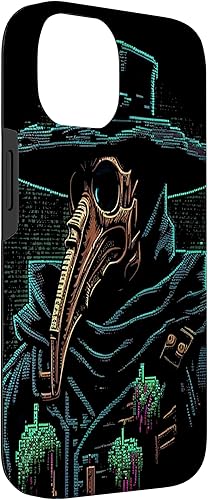 Miniatura 6 de Funda para iPhone 13 Pro Max Pixelated 16 Bit Digitalized Plague Doctor Retro Vintage Pixel Case
