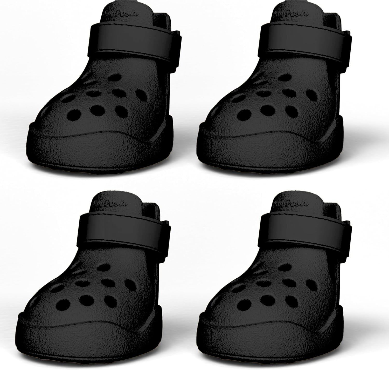 Dog Shoes: Non-Slip Waterproof Sandals for Hot Pavement, Breathable Perforated Boots, Large/Medium/Small Sizes, Ideal Paw Protector, Outdoor Clog