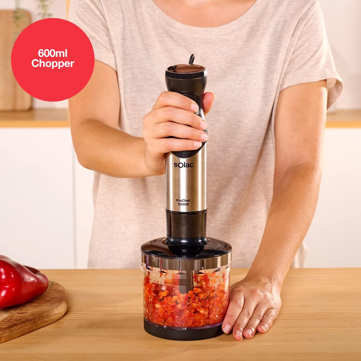 Batidora de Mano Solac BA5622 PRO CHEF 1502, 1500 W | Ofertas