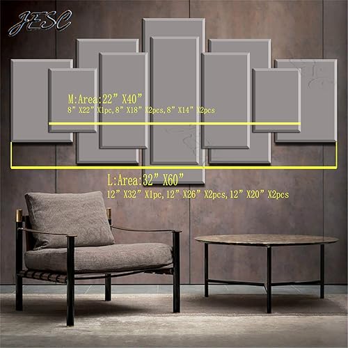 JESC 5 piezas de tela de tigre de ojos azules pintura de pared moderna decoración del hogar impresión arte de la pared pintura hecha a mano madera